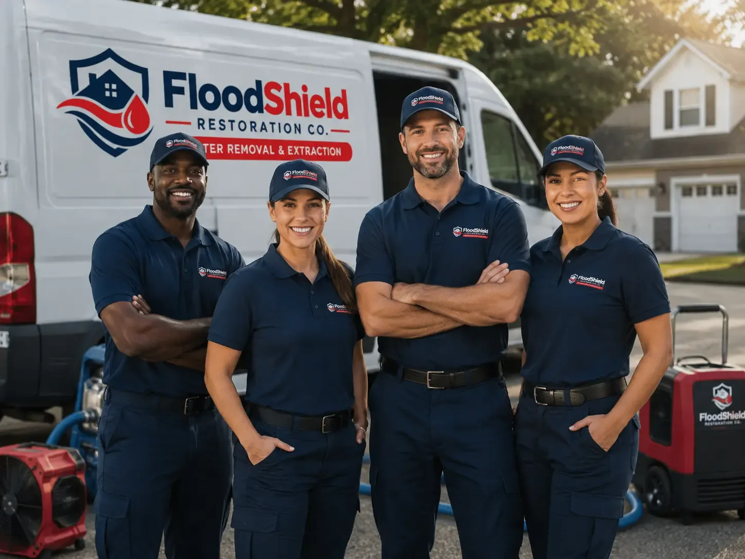 Flood Damage Restoration company in Mccutchenville, OH