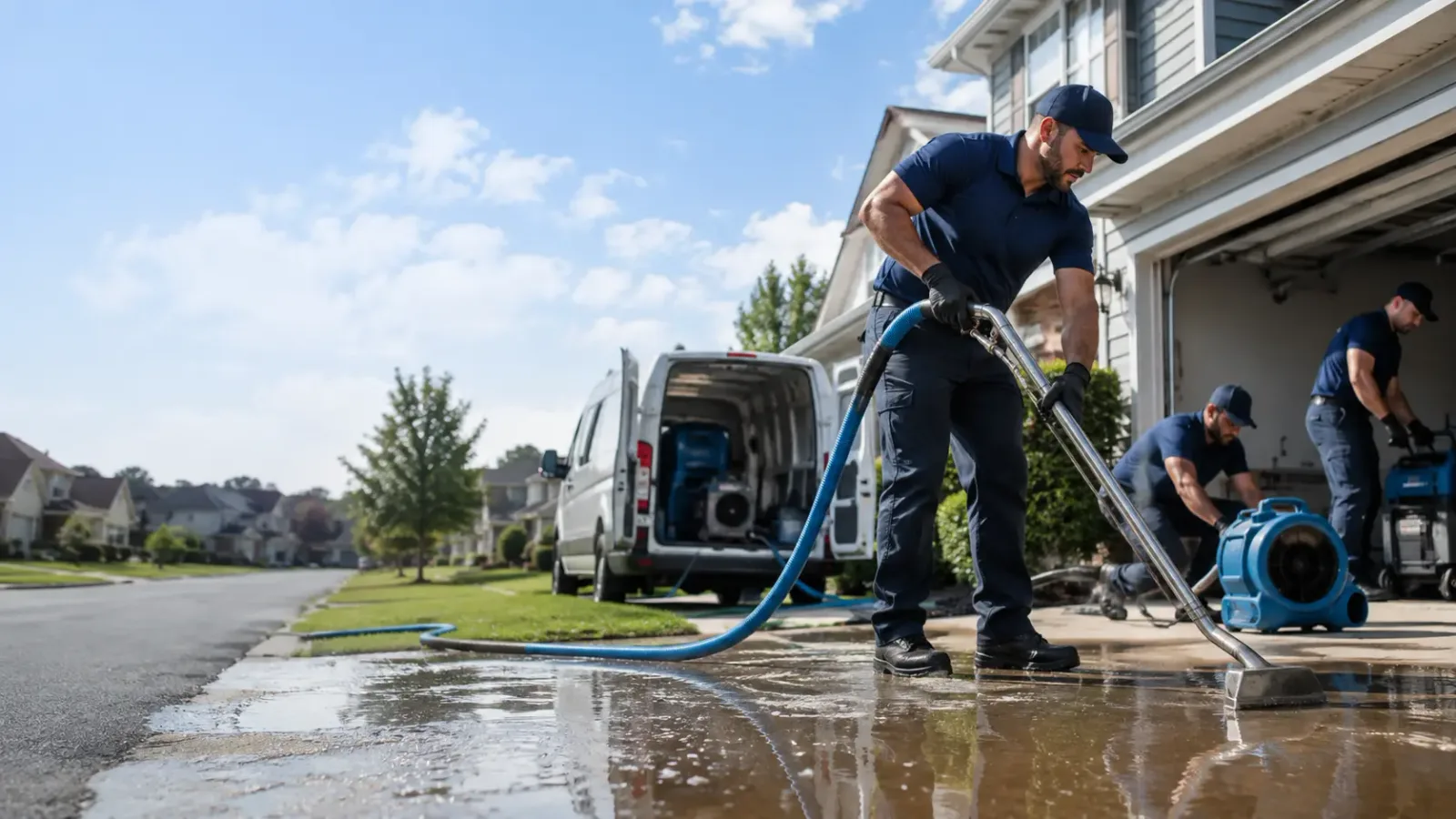 Flood Damage Restoration in Mccutchenville, OH